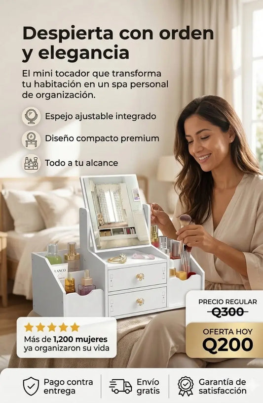 Mini tocador con espejo