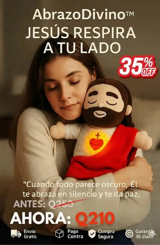 Peluche Jesús Respiración Antiestrés